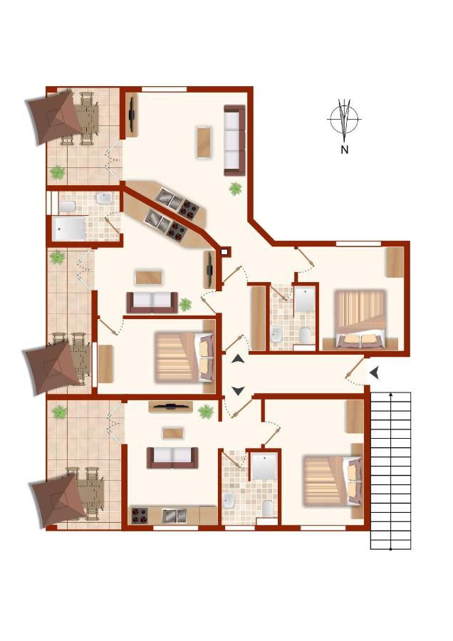 Apartment Novak Vir Exterior foto